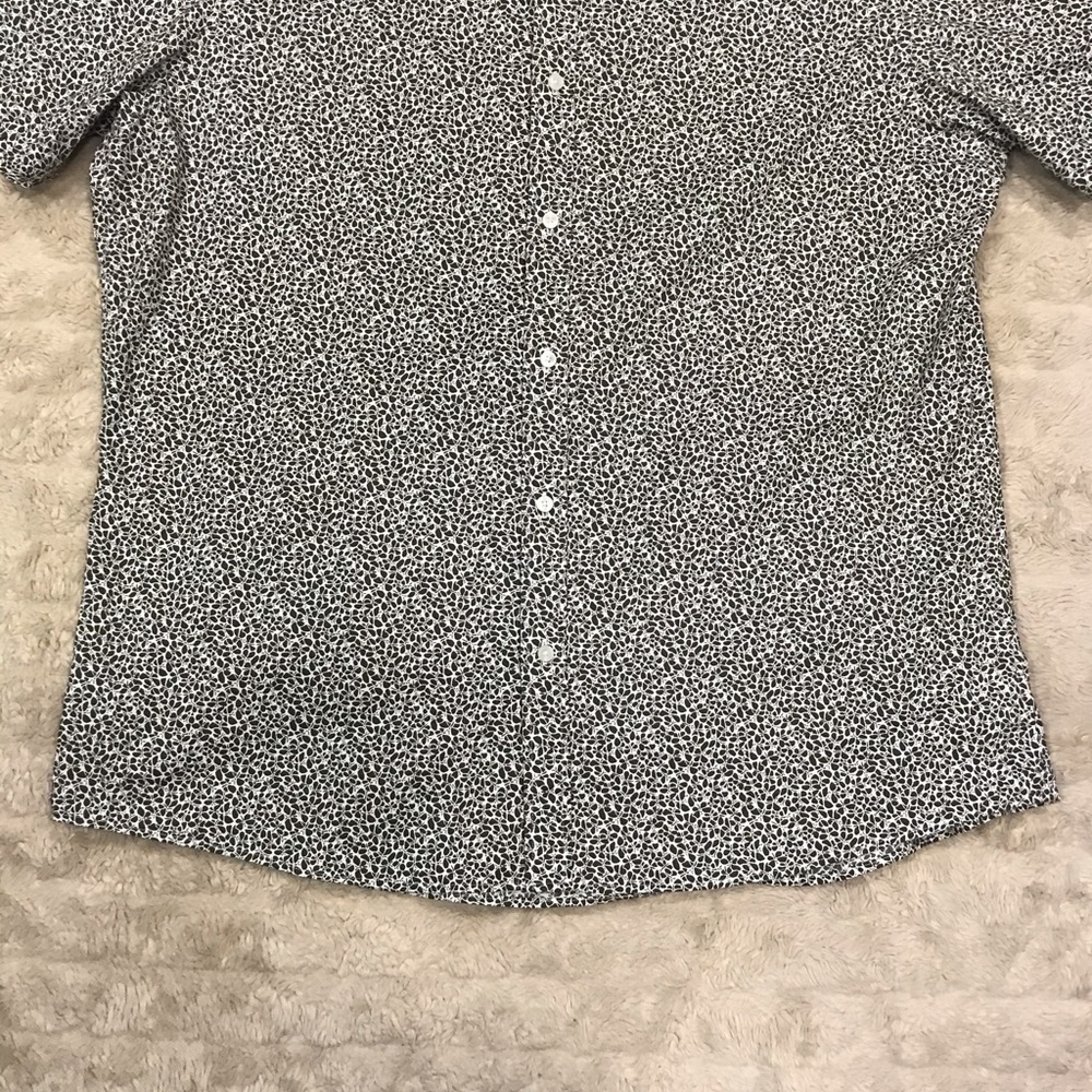 Michael Kors trim stretch button front shirt XXL - Picture 4 of 4